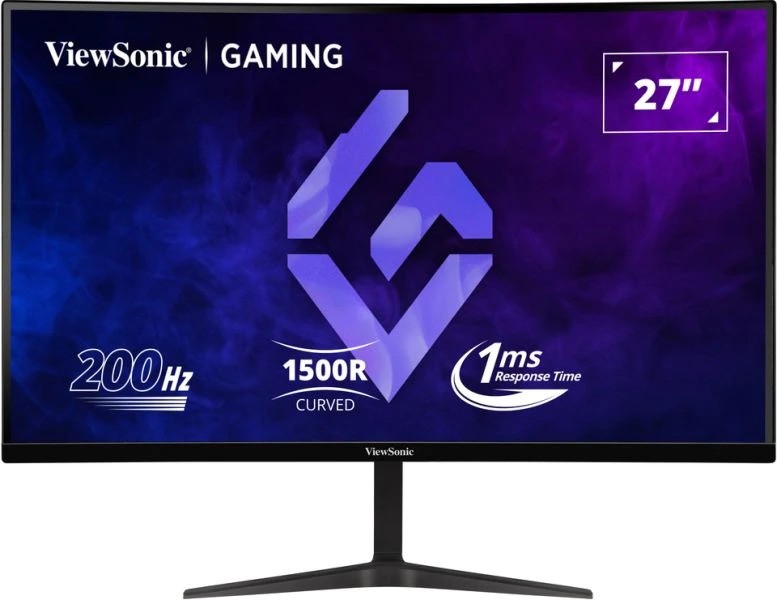 מסך מחשב קעור לגיימינג ‏27 ‏אינץ Viewsonic VX2718-PC-MHD FullHD  