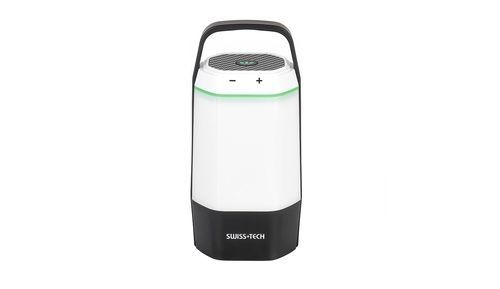 פנס קמפינג נטען עוצמתי 800 לומנס עם עמעם רציף - Swiss+Tech ST033009