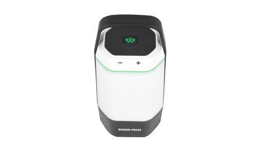 פנס קמפינג נטען עוצמתי 800 לומנס עם עמעם רציף - Swiss+Tech ST033009