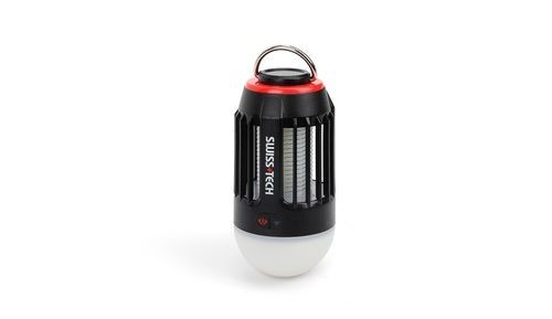 פנס קמפינג דו-תכליתי נטען עם קוטל יתושים - Swiss+Tech ST033001