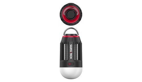 פנס קמפינג דו-תכליתי נטען עם קוטל יתושים - Swiss+Tech ST033001