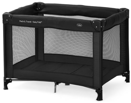 לול קמפינג לתינוק / מיטה ניידת פק אנד טראבל Pack & Travel עם קיפול ופתיחה Easy Fold - שחור COAL