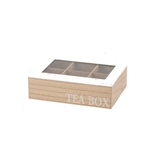 קופסא 6 תאים לשקיות תה TEA BOX