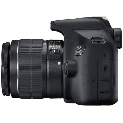 מצלמה דיגיטלית Canon EOS 2000D + עדשת 18-55mm DC III