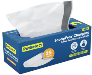 פטסייף שקיות לארגז צרכים סמארט ספין 25 שקיות - PetSafe Litter Box Liners