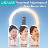 רינג תאורת Fill Light בקוטר 26ס"מ משולב חצובה באורך 2.3 מטר