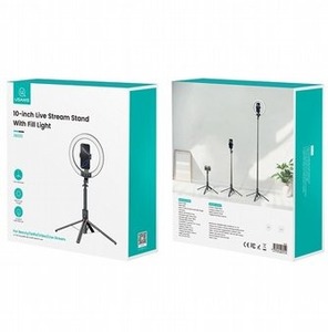 רינג תאורת Fill Light בקוטר 26ס"מ משולב חצובה באורך 2.3 מטר