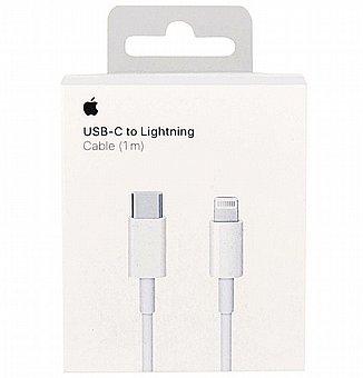 כבל טעינה מקורי Lightning לטייפ-סי אפל - 1 מטר