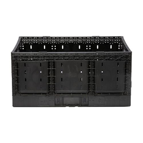 ארגז פלסטיק מרושת מתקפל דגם 6428 - 59 ליטר יד שניה 60*40*h28