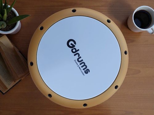 דרבוקה טורקית בעבודת יד בצבע זהב דגם GD-EAGSU17GD מבית Gdrums