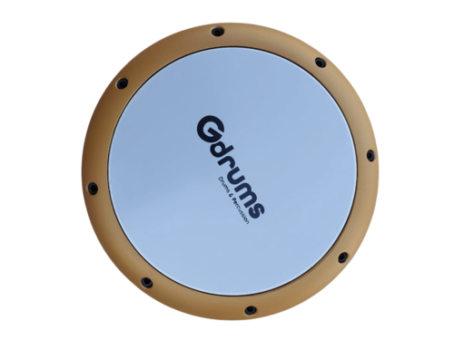 דרבוקה טורקית בעבודת יד בצבע זהב דגם GD-EAGSU17GD מבית Gdrums