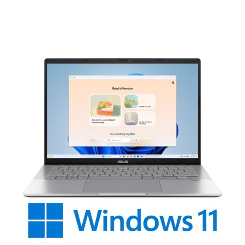 מחשב נייד 14 אינץ ASUS Vivobook Go 14 E1404TA-EB090W Cool Silver