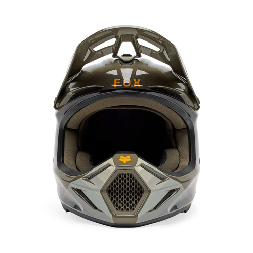 קסדת פוקס חום / שחור - FOX V3 FADE HELMET V25