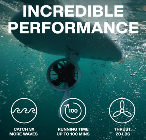 סאפ מתנפח עם מנוע חשמלי BOOST SURFING 