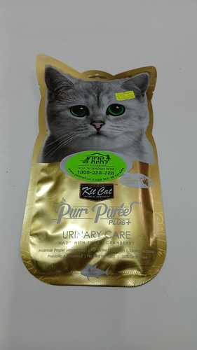 kit cat purr puree PLUS מעדן שלוק טונה וחמוציות לחתולים 4 יחידות של 15 גרם ( סה