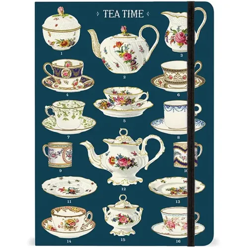 A5 מחברת שורה: Tea Time