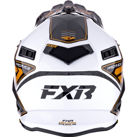קסדת אפ אקס אר הליום קרבון לבן - FXR HELIUM CARBON 22.06