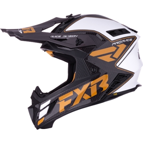 קסדת אפ אקס אר הליום קרבון לבן - FXR HELIUM CARBON 22.06