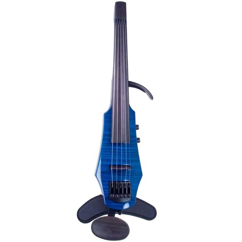כינור חשמלי 5 מיתרים כחול NS Design WAV5-VN-TBL BLUE