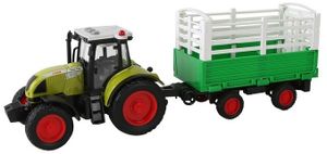 טרקטור חווה אורות וצלילים עם עגלה נגררת 40 ס"מ