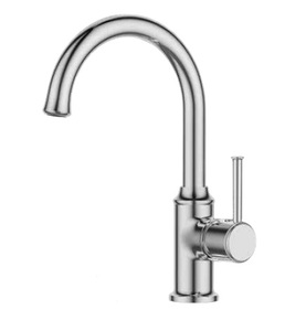 ברז ברבור לכיור רחצה 3109 פיה מסתובבת כרום SA