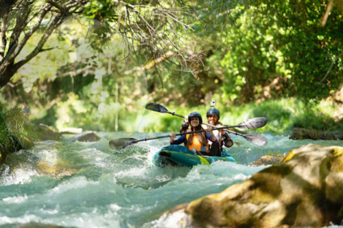 קיאק מתנפח זוגי אקווה מרינה מקצועי AQUA MARINA ST412 STEAM 