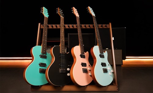 גיטרה חשמלית עם אפקטים SORAN VP2200-GN Verser roasted maple neck Surf Green