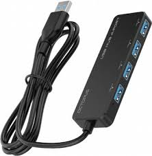 מפצל USB בעל 4 כניסות דגם HUB-010 120CM מבית Octopus