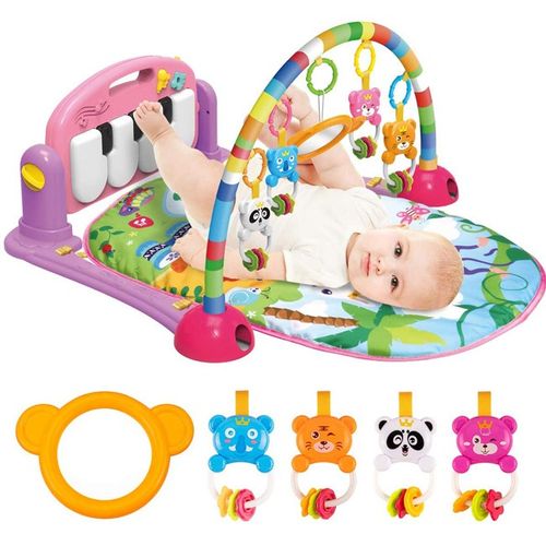 משטח פעילות לתינוק עם פסנתר 