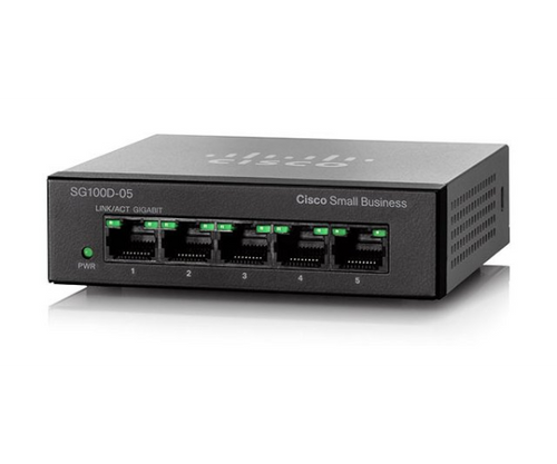 סוויץ' לא מנוהל CISCO CBS110-5T-D-EU 5 Port SOHO Switch 1G
