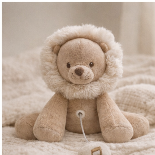 בובת אריה עם תיבת נגינה 21 ס