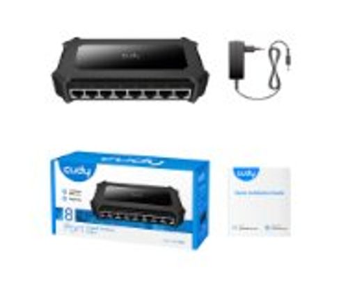 מתג לא מנוהל Cudy GS108D 8PORT Gigabit Switch