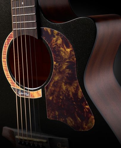 גיטרה אקוסטית צבע שחור Gopherwood ( Korea) i232RC Midnight Dust