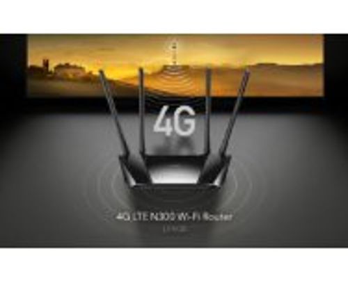 נתב אלחוטי כולל מודם סלולרי Cudy LT400 4G LTE 10/100 300Mbps