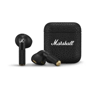 אוזניות Marshall Minor IV True Wireless - צבע שחור
