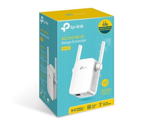 מגדיל טווח TP-LINK AC750 WIFI RANGE EXTENDER