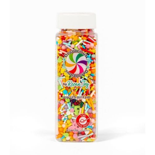 סוכריות מיקס פורים/מסיבה 120 גר' Decolicious