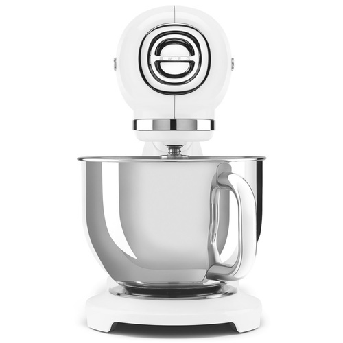מיקסר שולחני 10 מהירויות 4.8 ליטר Smeg SMF02RDEU 800W - צבע לבן