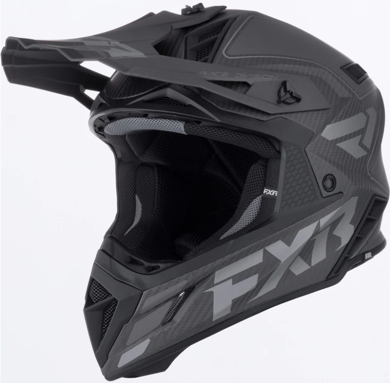 קסדת אפ אקס אר הליום קרבון שחור - FXR HELIUM CARBON 22.06