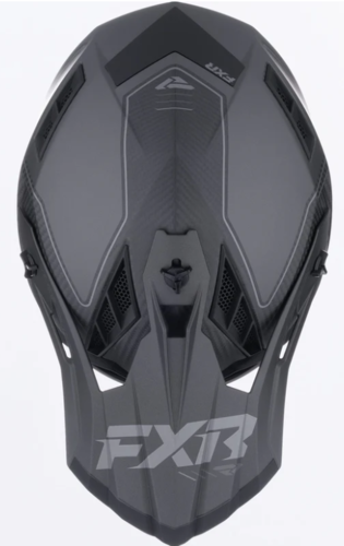 קסדת אפ אקס אר הליום קרבון שחור - FXR HELIUM CARBON 22.06