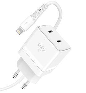 מטען 33W עם כבל PD Lightning מבית BeeTech