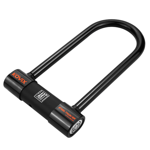 מנעול פרסה עם אזעקה KOVIX 14MM