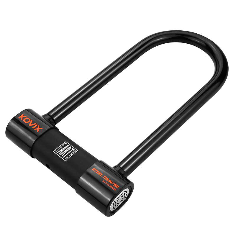 מנעול פרסה עם אזעקה KOVIX 14MM