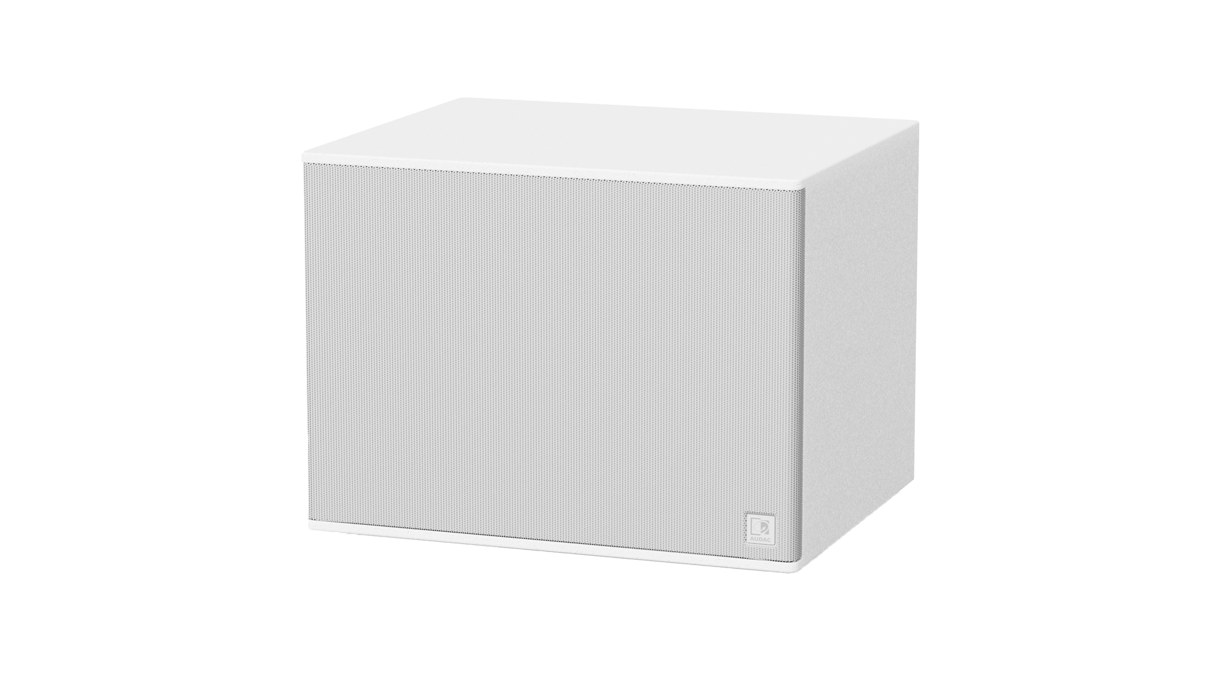 רמקול סאב "10 קומפקטי Audac ARCHI10/W- בצבע לבן