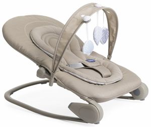 טרמפולינה לתינוק הופלה – Hoopla הופכת לכיסא נדנדה עם קשת צעצועים SIDELINE חדשנית - בז