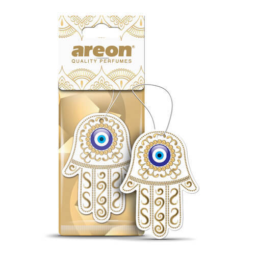 ‏עץ ריח חמסה בניחוח Areon Silver Linen