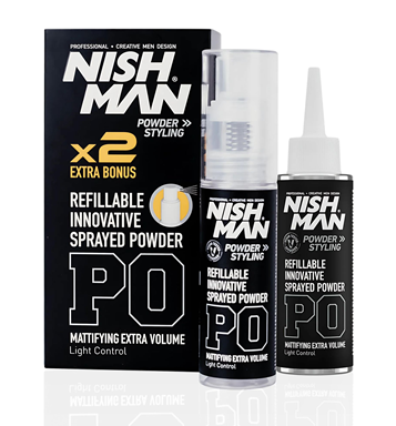 אבקת נפח לשיער Nishman P0