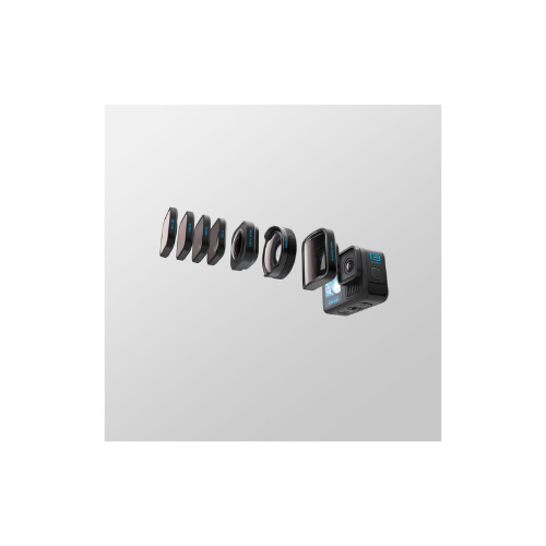 מצלמת אקסטרים GoPro HERO13 BLACK + HB series lens collection