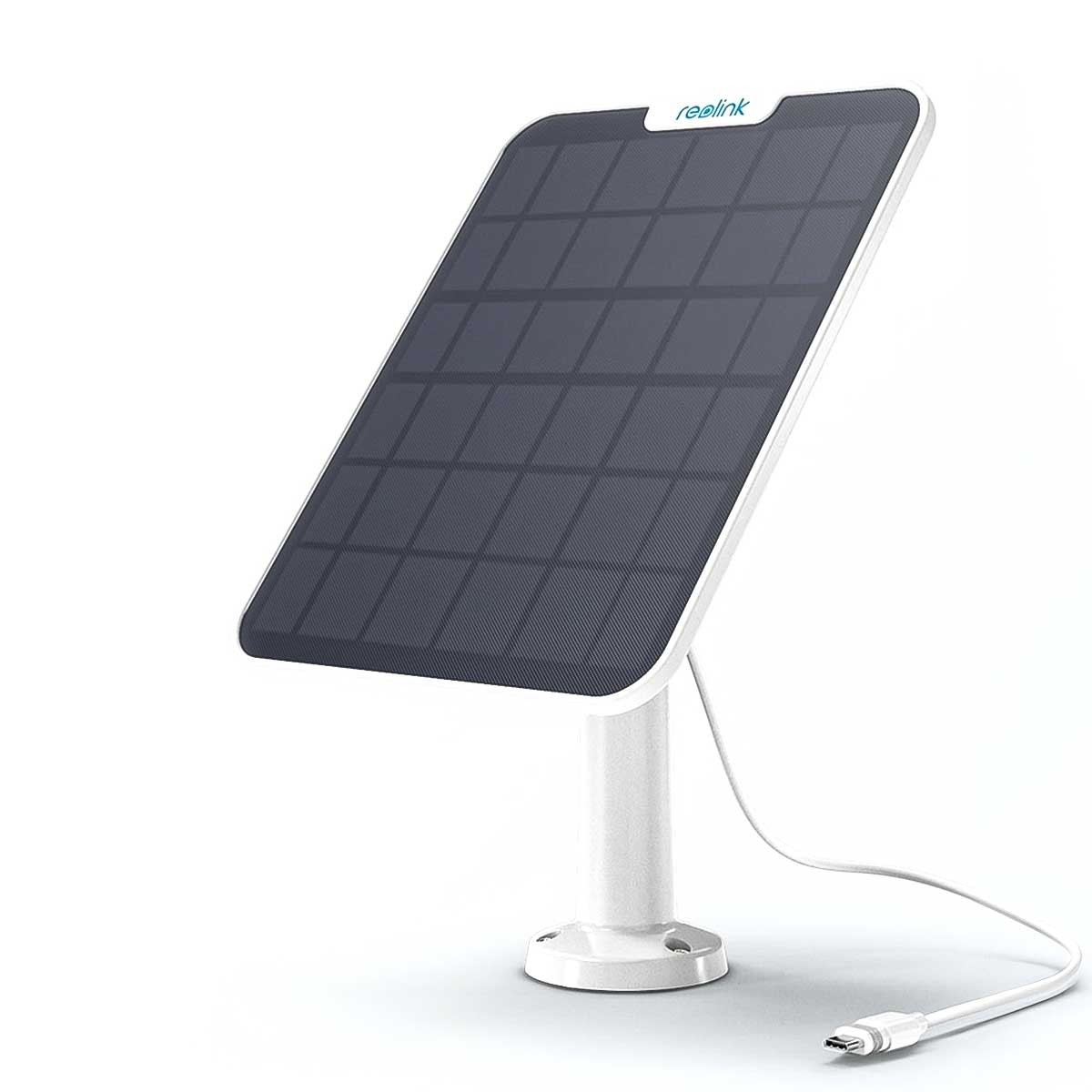 פאנל סולארי צבע לבן דגם Solar Panel 2-W מבית Reolink