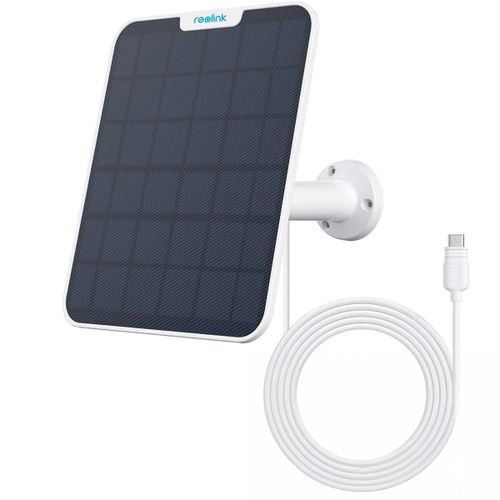 פאנל סולארי צבע לבן דגם Solar Panel 3 -12W מבית Reolink